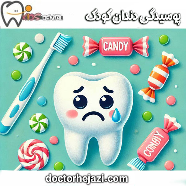 پوسیدگی دندان کودک از دکتر ماندانا حجازی ، بهترین متخصص دندانپزشک کودکان تهران